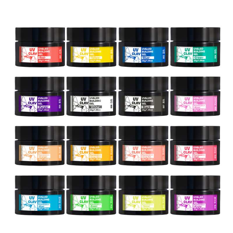 Uv Resin - 16 colors of UV resin putty