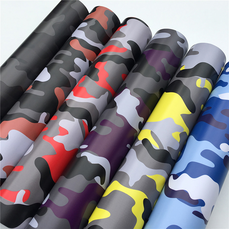Fep Film - NEW Camouflage Vinyl Wrap Car Modification