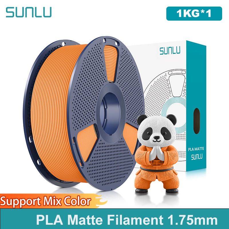 Fdm Printer - SUNLU 1Roll PLA Matte Filament 1.75mm
