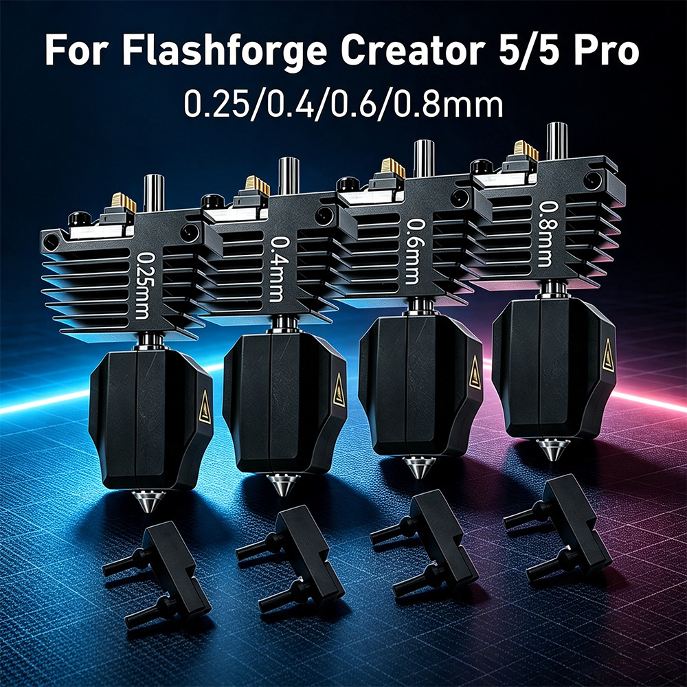 4 pcs Hotend Kit for Flashforg - Hotend Assembly 评论和价格
