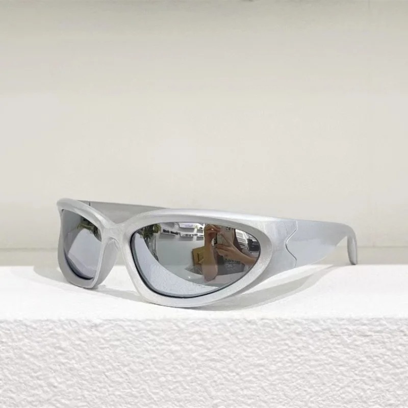 Luxury Y2K Sports Punk Sunglas - Uv Resin 评论和价格