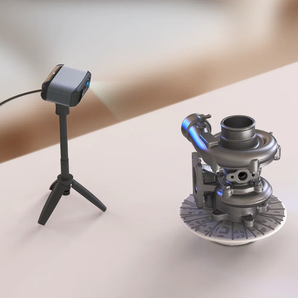 Handheld Blue Light 0.03mm Hig - Handheld 3D Scanner High Precision 评论和价格