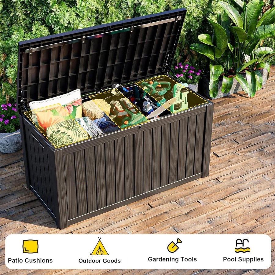 Outdoor storage box for patio  - Uv Resin 评论和价格