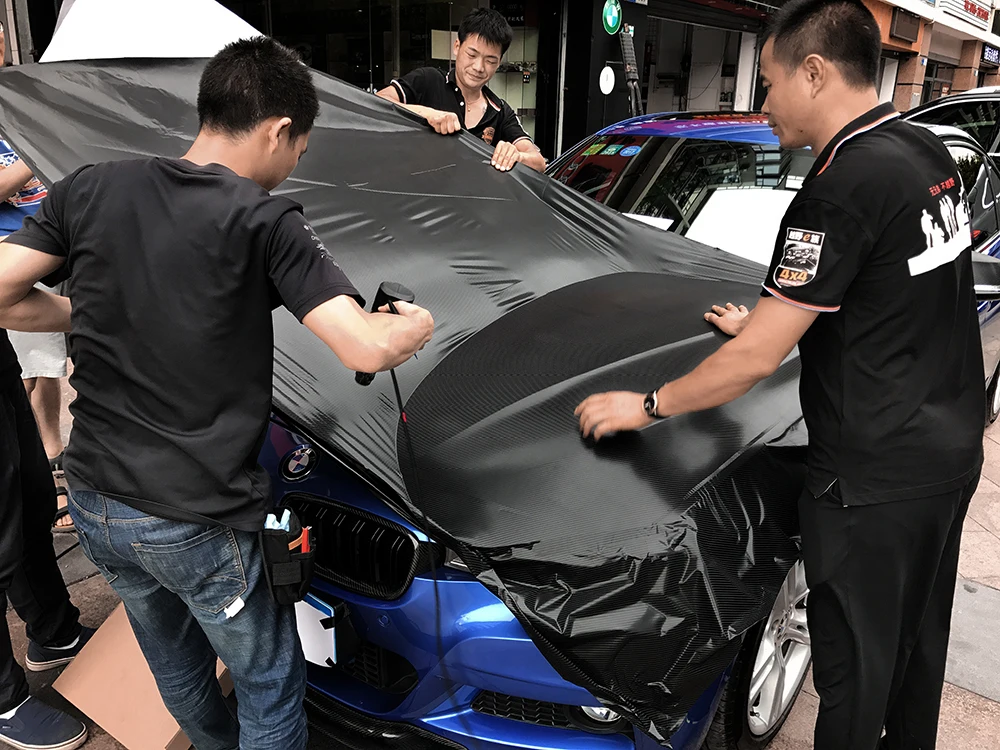 4D Carbon Fiber Vinyl Film 152 - Fep Film 评论和价格