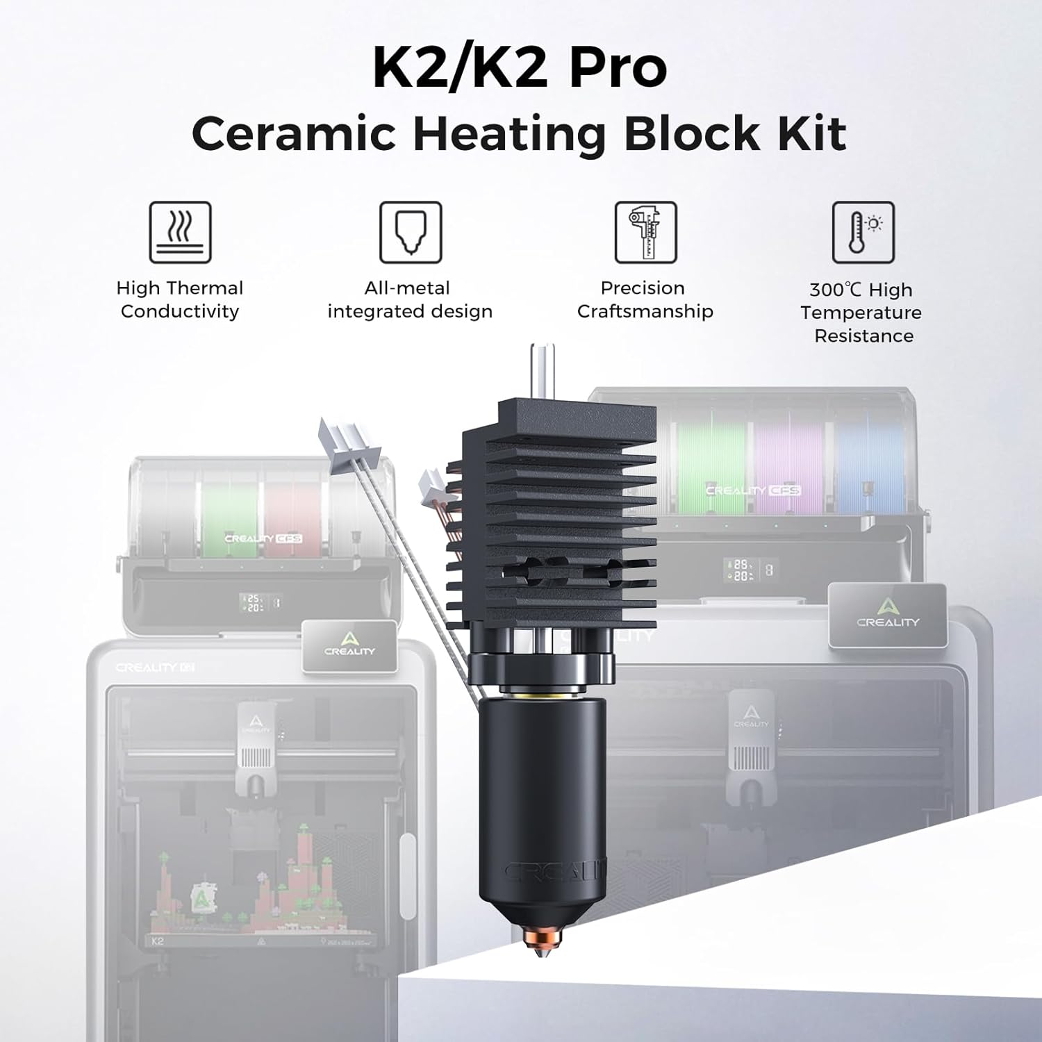 Creality Official K2/K2 Pro Ce - Hotend Assembly 评论和价格