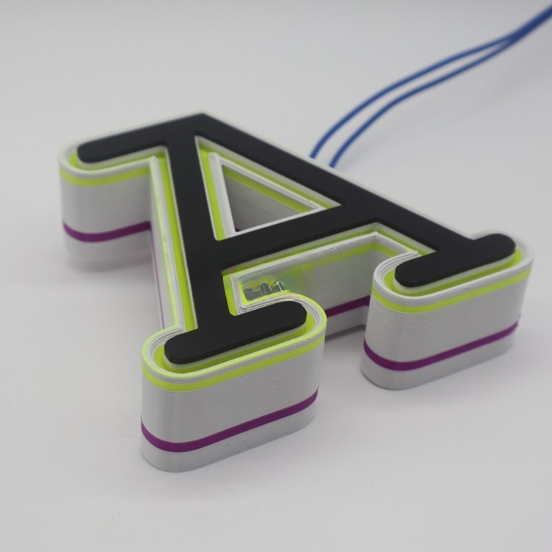 Automatic 3D LED Letter Printe - 3D Printer 评论和价格