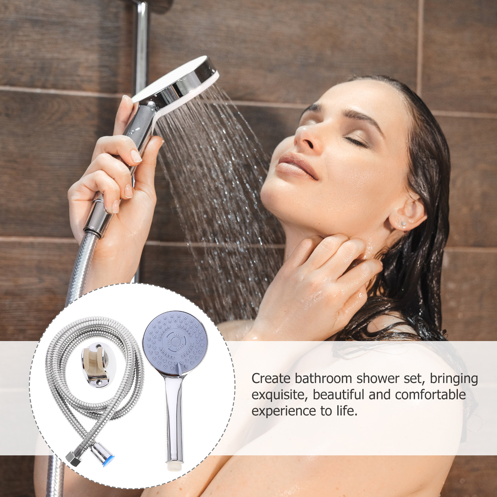High Pressure Handheld Shower  - Nozzle Brass 评论和价格