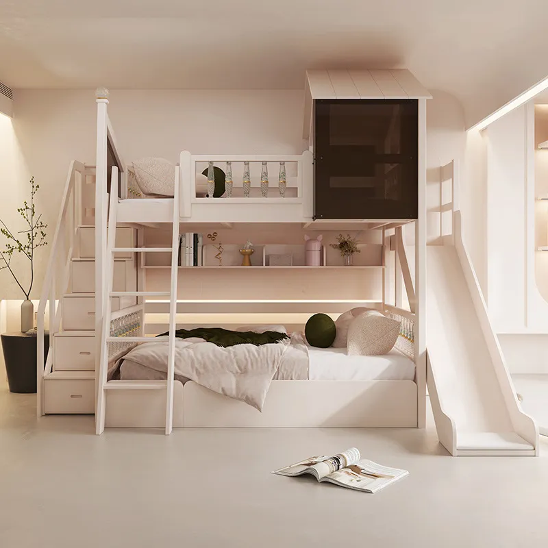 Solid Wood Tree House Bunk Bed - Carriage Bed 评论和价格