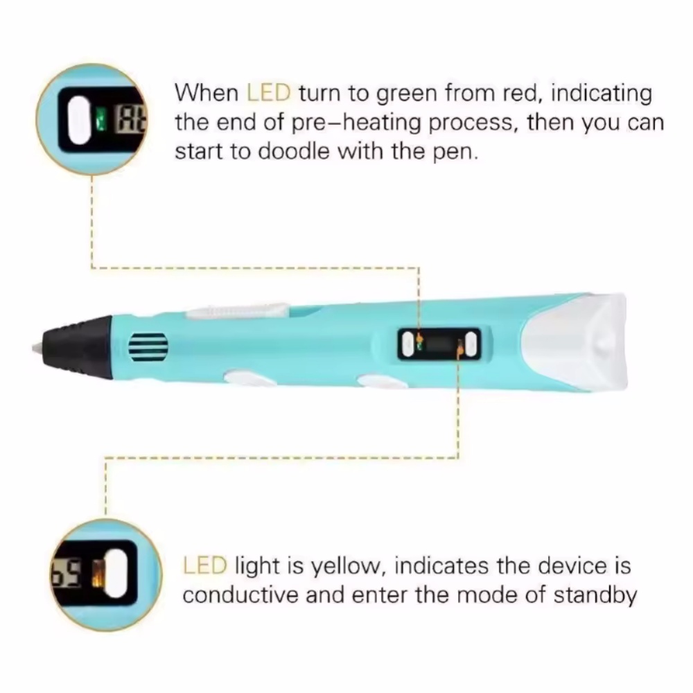 3D Pen For Children 3D Printin - Pla Filament 评论和价格
