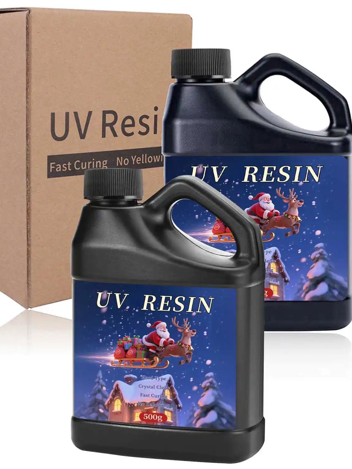 100-1000g Christmas Transparen - Uv Resin 评论和价格