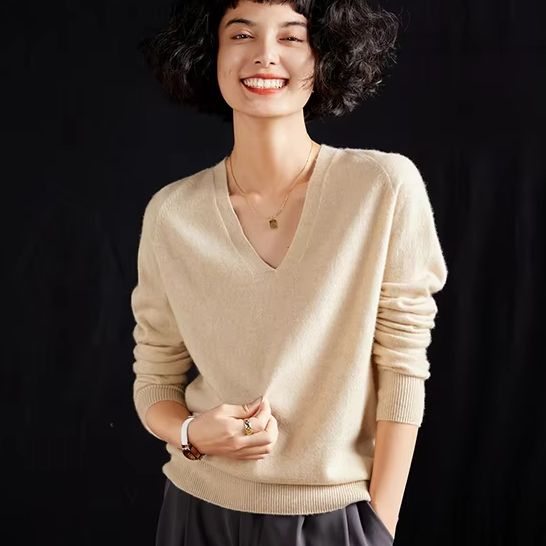 Women's 100% Pure Cashmere Pul - Resin Vat 评论和价格