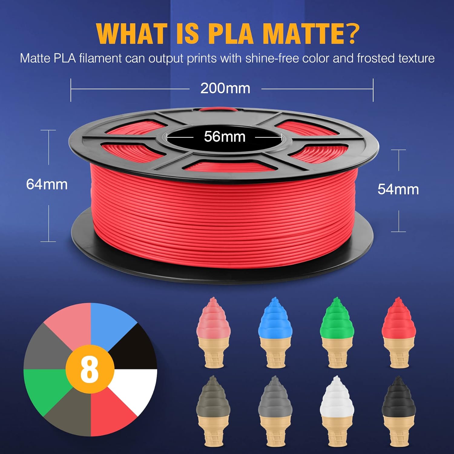 SUNLU 5KG PLA Matte 3D Printer - Fdm Printer 评论和价格