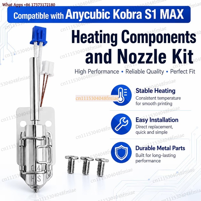 Anycubic Kobra S1 MAX Heating  - Hotend Assembly 评论和价格